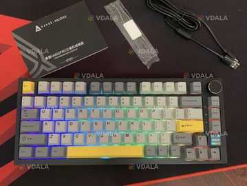 Клавиатура ajazz AK820 Pro Grey Клавиатура ajazz AK820 Pro Grey - VDALA.PRO