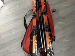 Лижі гірські rossignol 4 cross з кріпленням під боти + палки + чохол. - VDALA.PRO