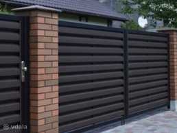 Ворота відкатні.Відїздні.Розпашні.Під ранчо.жалюзі.ламелі.профнастил. - VDALA.PRO