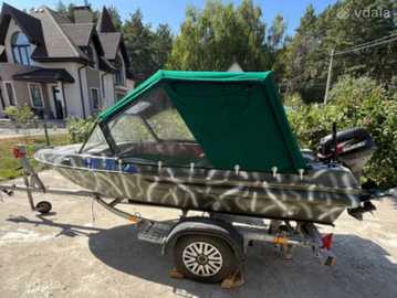 Моторний човен Неман-1 з мотором Suzuki DT9.9 (роздушений до 15 к.с) - VDALA.PRO