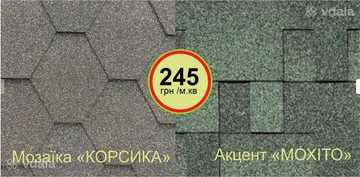 Бітумна черепиця Акваізол зі складу - VDALA.PRO