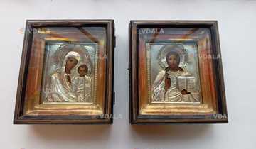 Вінчальна ікона срібло 84 проба - VDALA.PRO