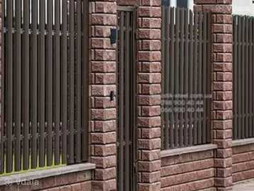 Штакетник Штахетник металевий Евроштакетник Двухсторонний - VDALA.PRO