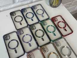 Чехол MagSafe на iPhone 12 и другие модели, для Айфон магнит А. 14 - VDALA.PRO