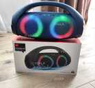 Велика блютуз колонка jbl Boombox big 31 см з led підсвіткою - VDALA.PRO - 3