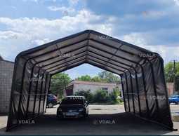 Ангар полигональный с двоскатним дахом Ангар полигональный с двоскатним дахом - VDALA.PRO