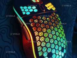 Провідна, ігрова мишка рожевого кольору Провідна, ігрова мишка рожевого кольору - VDALA.PRO