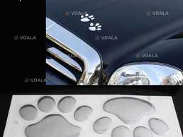 Об'ємна наліпка Сліди на значок автомата Об'ємна наліпка Сліди на значок автомата - VDALA.PRO