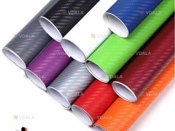 Карбонова 3D плівка для тюнінгу авто, корпусів телефону, ноутбука, пла - VDALA.PRO