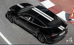 Наклейка на авто полоски довжиною 450см кожна, загальна ширина 20см. Наклейка на авто полоски довжиною 450см кожна, загальна ширина 20см. - VDALA.PRO