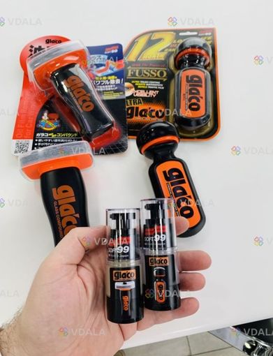 Топовий двухкомпонентний Антідощ Soft99 Glaco Ultra 12 - VDALA.PRO