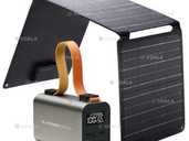 Повербанк 100W на 24000mAh з сонячною панеллю для зарядки 21W. - VDALA.PRO