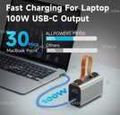 Повербанк 100W на 24000mAh з сонячною панеллю для зарядки 21W. - VDALA.PRO - 4