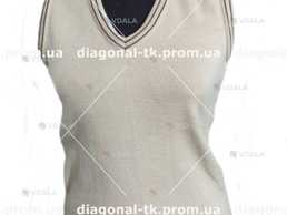 Жилети для школярів трикотажні подвійна резинка - VDALA.PRO