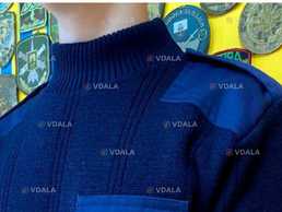 Светр формений/чорний/горловина гольф - VDALA.PRO