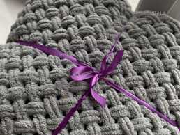 Вʼязаний плед - VDALA.PRO