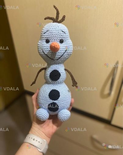 Вʼязаний сніговик Олаф , Крижане серце. - VDALA.PRO