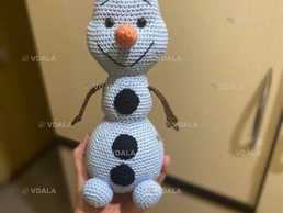 Вʼязаний сніговик Олаф , Крижане серце. - VDALA.PRO