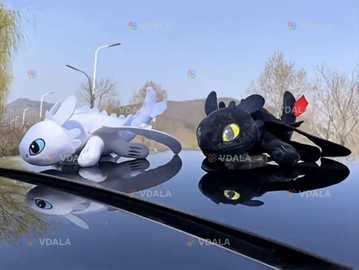 Дракончик Беззубик мʼяка іграшка на авто з кріпленням Дракончик Беззубик мʼяка іграшка на авто з кріпленням - VDALA.PRO