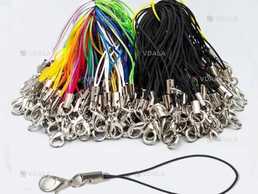 Шнурки з карабіном для рукоділля,брелків, біжутерія. - VDALA.PRO