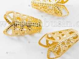 Конус Шапочки для Бусин, Залізні, Колір: Золото - VDALA.PRO