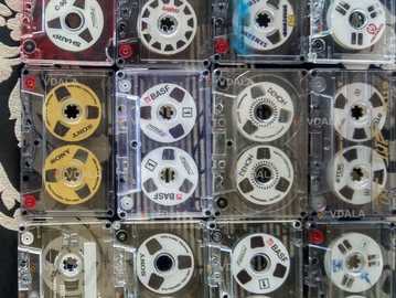 Аудio касети з катушками. Катушки ПВХ, таймiнг рiзний - VDALA.PRO