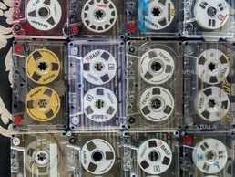 Аудio касети з катушками. Катушки ПВХ, таймiнг рiзний - VDALA.PRO