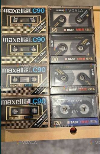 Пропоную до продажу касети Maxell та Basf , в гарному стані - VDALA.PRO