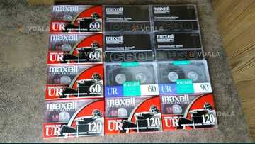 Аудіо касети Maxell UR-C 30-60-90-120 хв.нові запаковані нові оригінал - VDALA.PRO