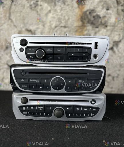 Розборка Меган 3 Сценік 3 магнітоли - VDALA.PRO