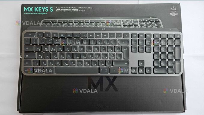 Топова безпровідна клавіатура Logitech MX Keys Graphite - VDALA.PRO