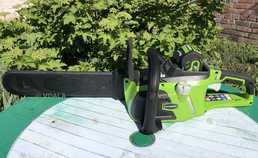 Акумуляторна ланцюгова пилка GreenWorks G-MAX Акумуляторна ланцюгова пилка GreenWorks G-MAX - VDALA.PRO