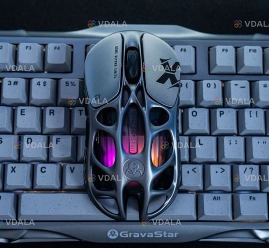 мишка gravastar mercury m1 pro з дуже красивим дизайном - VDALA.PRO