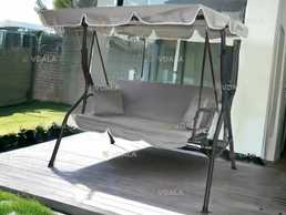 Садова гойдалка Качеля Гойдалка з накриттям до 240кг - VDALA.PRO