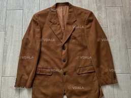 Чоловічий піджак блейзер кашемір коричневий бежевий L - VDALA.PRO