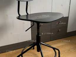 Чорне крісло ikea з регулюванням висоти - VDALA.PRO