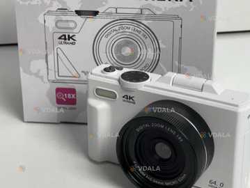 Цифрова фотокамера 64 МП 4K/Wifi/ зум 18х - VDALA.PRO