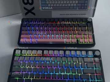 Клавіатура Attack Shark X85 у двох кольорах Клавіатура Attack Shark X85 у двох кольорах - VDALA.PRO