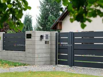 Фундамент під паркан, огорожа з профнастилу - VDALA.PRO