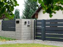 Фундамент під паркан, огорожа з профнастилу - VDALA.PRO