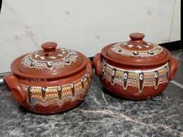 Новий,вінтажний керамічний болгарський посуд для запікання - VDALA.PRO