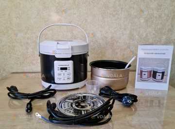 Мультиварка автомобильная 3 литра 12-24-220V в, фуру от прикуривателя Мультиварка автомобильная 3 литра 12-24-220V в, фуру от прикуривателя - VDALA.PRO