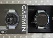 Garmin Fenix 7 Sapphire Solar Mineral Blue DLC Titanium White - VDALA.PRO - 2