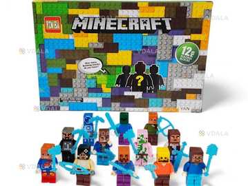 Набір фігурок Minecraft (12 штук у наборі) - VDALA.PRO