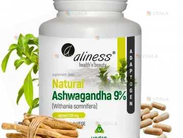 Ашваганда Алінес Aliness Natural Ashwagandha 560 мг 9%  100 капсул - VDALA.PRO