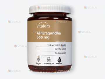 Ашваганда Vitaler's 600 мг 60 капсул - VDALA.PRO