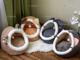 Домики, лежанки, лежаки для кота, кошки, собаки.Шесть расцветок, три р Домики, лежанки, лежаки для кота, кошки, собаки.Шесть расцветок, три р - VDALA.PRO