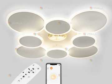 LED люстри, світильники з пультом. Великий склад, шоурум. Розпродаж - VDALA.PRO
