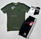 Комплект Adidas Футболка Шорти дві пари шкарпеток Адидас. - VDALA.PRO - 4