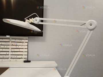 Лампа настільна. Лампа настольная на струбцине безтеневая 24вт - VDALA.PRO